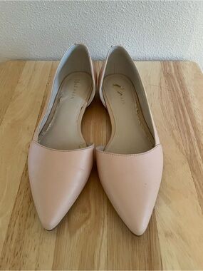 Cole Haan Pointed Toe Flats — Tan/Nude Size 5
